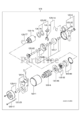 Subaru Robin RGV12K63151 - Subaru Robin Generator 731 Electric Device