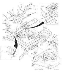 Scag STT61V-27CH - Scag Turf Tiger 61" Zero-Turn Mower, 27hp Kohler (SN: F5500001 - F5599999) Cutter Deck Controls