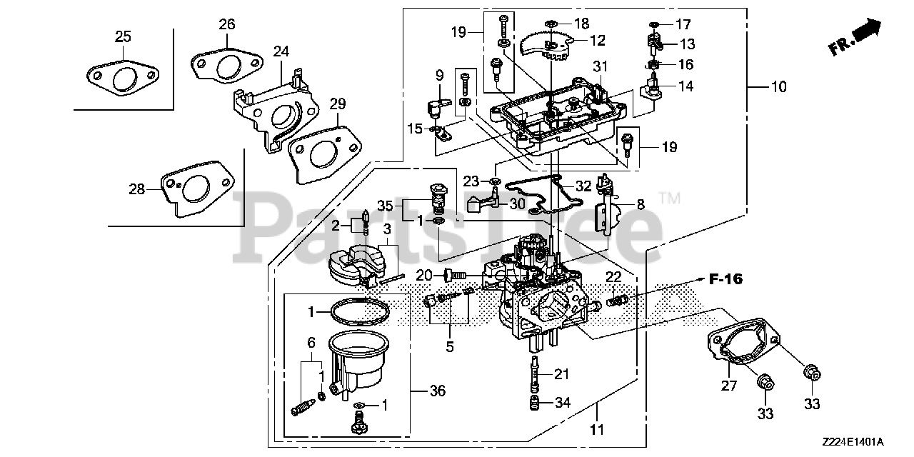 Honda EB6500X 1 AG (EBLC) Honda Generator, Made in China (SN EBLC