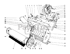 Toro 31405 - Toro Snow Pup Snow Thrower (SN: 007000001 - 007999999) (1977)