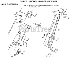 Electrolux/AYP HDC F550 A - Electrolux/AYP Front-Tine Tiller (1997)