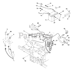 Gravely 992101 (ZT 2148 XL) - Gravely 48" Zero-Turn Mower, 21hp Kohler (SN: 000101 & Above)