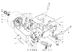 Toro 56145 (8-32) - Toro Rear-Engine Riding Mower (SN: 004000001 - 004999999) (1984)