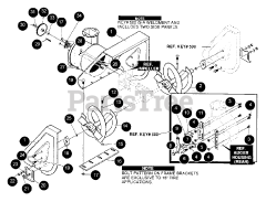 Echo ST-8027 - Echo Snow Thrower Auger Assembly