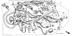 Honda EX5500 K1 A/B (EA1) - Honda Generator, Made in Japan (SN: EA1-1072384 - EA1-1099999) CONTROL PANEL