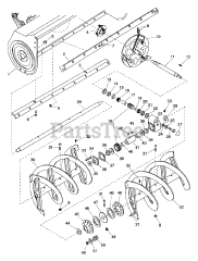Ariens 831040 - Ariens 48" Two Stage Sno-Thro Attachment (SN: 000686 & Above)