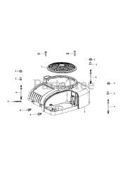Troy-Bilt 4P90HUB - Troy-Bilt Engine 4P90HUB Engine Shroud