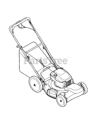 MTD 12AV569S204 - MTD Gold Walk-Behind Mower (2009) (Ace Hardware)
