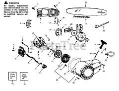 Poulan S 25DA - Poulan Chainsaw