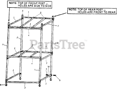 MTD 190-059-000 - MTD Display Stand (1989) Display Stand