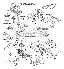 Troy-Bilt 34073 - Troy-Bilt 33" Wide-Cut Walk-Behind Mower (SN: 340730100101 - 340730199999)
