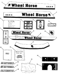 Toro 22-11BE01 (211-A) - Toro Yard Tractor (1985)