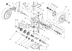 Toro 20464 - Toro Super Recycler Walk-Behind Mower (SN: 079000001 - 079999999) (1997) Gear Case Assembly