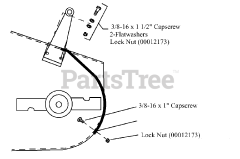 Cub Cadet 511 (590-511-150) - Cub Cadet 52" Mulch Kit att2 Mulch Plate