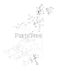 Exmark ARX440CKC24000 - Exmark 24" Stand-On Aerator, Kohler CH440 (SN: 402082300 - 404314158) (Rev B) (2018)