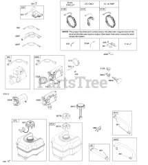 Briggs & Stratton 20P214-0698-E1 - Briggs & Stratton Horizontal Engine