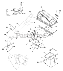 Craftsman 107.24910 (1695637) - Craftsman Grass Catcher for 42" Mowers (2009)
