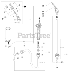 Shindaiwa SP 45 BPE - Shindaiwa Manual Sprayer, Backpack (SN: MSP10001001 - MSP10999999)