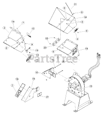 Bear Cat CH 450 H - Bear Cat 4.5" Hydraulic Chipper, Skid Steer (SN: D08936 & Above)