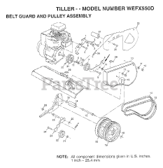 Weed Eater WE FX550 D - Weed Eater Tiller