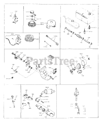 Craftsman 143.296182 - Craftsman Engine, Made by Tecumseh Engine Parts List #2