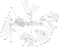 Toro 73590 (523 Dxi) - Toro Garden Tractor (SN: 099000001 - 099999999) (1999)