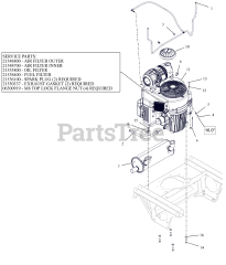 Gravely 992298 (Pro-Turn 260) - Gravely Pro-Turn 60