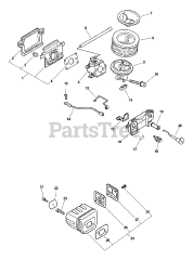 Echo CS-510 - Echo Chainsaw (SN: 04001001 - 04999999)