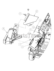 Cub Cadet 59A30002 (59A30002150) - Cub Cadet Power Assist Kit att3 Blower Mount