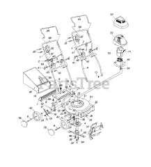 Yard Machines 18A-407-136 - Yard Machines Walk-Behind Mower, Electric (1997) (Homebase)