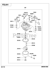 Subaru Robin EH172D23610 (EH17-2) - Subaru Robin Engine 641 Fuel &amp; Lubricant