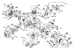 Echo KE-200 DA - Echo Engine Engine, Crankcase, Ignition