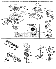 Tecumseh OVRM40-42007 - Tecumseh Engine Engine Parts List #2