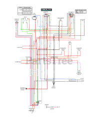 Scag STTII-61V-40BV-EFI - Scag Turf Tiger II 61" Zero-Turn Mower, 40hp Vanguard (SN: T3500001 - T3599999) ELECTRICAL SCHEMATIC - BRIGGS &amp; STRATTON 40BV-EFI
