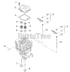 Swisher U 3000 - Swisher Multi-Tool Valve Train