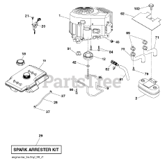 Poulan Pro PP 20VA46 (960480092-00) - Poulan Pro Lawn Tractor (2015-08)