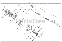 Swisher B 3000 - Swisher Brushcutter Throttle Grip