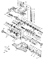 Toro 72042 (264-6) - Toro Yard Tractor (SN: 069000001 - 069999999) (1996) Peerless Transaxle 820-024