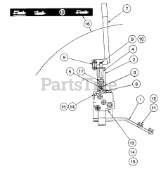 Cub Cadet 444 (590-444-100) - Cub Cadet Auxiliary Valve Kit Auxiliary Valve Kit