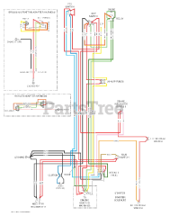 Scag STC48V-25CV - Scag Tiger Cat 48" Zero-Turn Mower, 25hp Kohler (SN: G2700001 - G2799999) Electrical Schematic - Briggs &amp; Stratton / Kohler