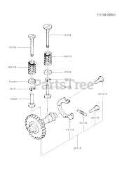 Kawasaki FG150D-AS01 - Kawasaki Engine VALVE/CAMSHAFT