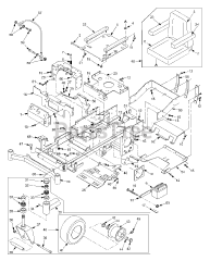 Scag SMTC-40 - Scag Tiger Cub 40" Mower Deck (SN: 6640000 - 6649999) Sheet Metal Components