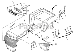 Toro R2-12O502 (212-5) - Toro Garden Tractor (SN: 020000001 - 029999999) (1992)