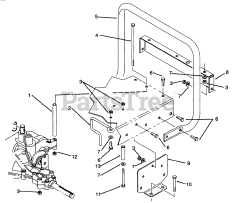 Toro 70080 (10-32) - Toro Recycler Rear-Engine Riding Mower (SN: 049000001 - 049999999) (1994)