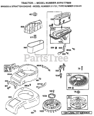 Electrolux/AYP 9177 B89 - Electrolux/AYP Lawn Tractor (1998)