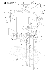 Jonsered FR 2216 A2 4X4 (965190701) - Jonsered Rear-Engine Riding Mower (2008-01) PROTECTION FRAME
