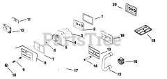 Kohler K341-71334 - Kohler K-Series Engine, Made for Gravely, 16hp, 11.9kW Breather &amp; Vent 3-10-203 (TP-983-B) Rev 9/27/2006