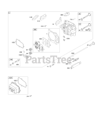 Briggs & Stratton 12R512-0114-B1 - Briggs & Stratton Vertical Engine Cylinder Head