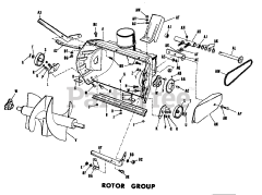 Simplicity 990253 - Simplicity Sno-Away 26" Snow Thrower, 6hp