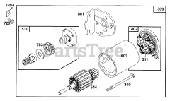 Briggs & Stratton 30576x10B - Briggs & Stratton 30" Rear-Engine Riding Mower (1997)